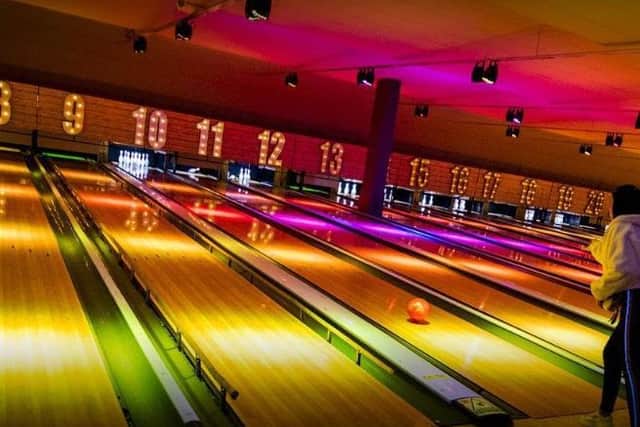 The Lakeside bowling alley has been quiet for weeks, with no income, during lockdown
