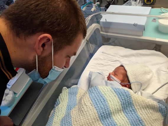 Daniel Middleton's son, Evan James Middleton was born on the 25th June this year, six weeks before his due date. Daniel plan to take on the Yorkshire Three Peaks challenge this weekend to help the charity - SSNAP (Supporting the Sick Newborn and their Parents)
