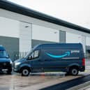 Amazon delivery vehicles (photo from Amazon)