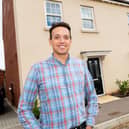 Jonathan Kingston at his new home at Ashberry Homes’ Cherry Fields development in Banbury