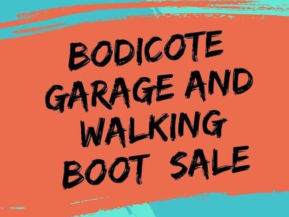 The Bodicote Garage and Walking Boot Sale has been postponed due to the ongoing coronavirus pandemic
