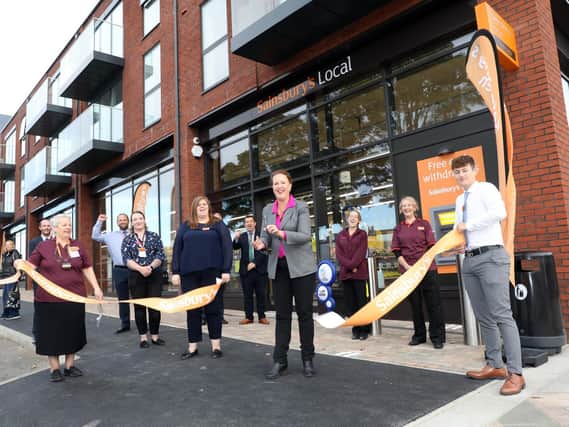 MPVictoria Prentis helped open the new Sainsburys Local in Upper Heyford today, Friday September 25