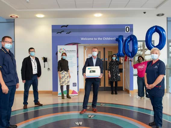 Oxfordshire Hospitals School celebrated its 100th birthday on Monday