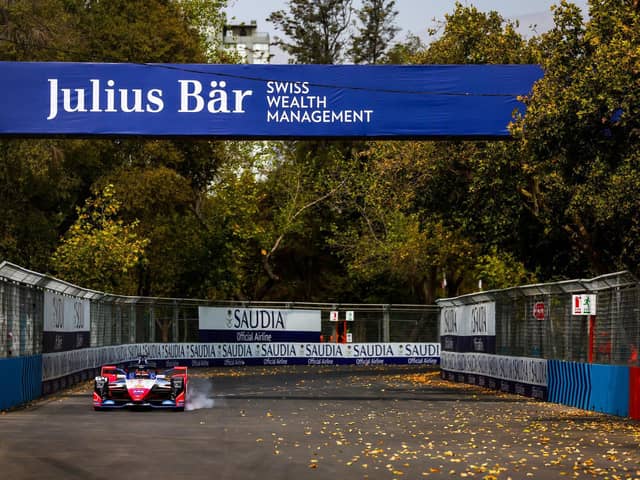 Banbury based Mahindra Racing and its Formula E team has earned a Three-Star of Excellence award for sustainability by the FIA. (photo from Mahindra Racing)