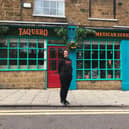 Ilja Abbatista outside her new restaurant, Taquero, Banbury's new Mexican street food venue in the town centre set to open next week