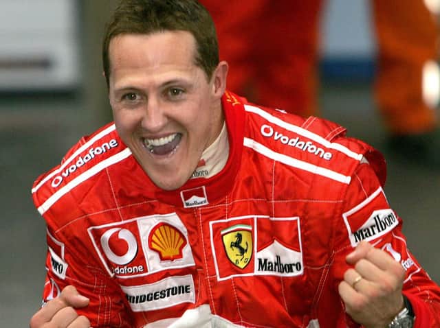 Michael Schumacher won his 91st win in China 2006