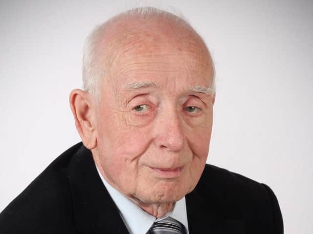 Long-time Brackley Cllr Blake Stimpson awarded the BEM (British Empire Medal) for services to the community of Brackley (photo by Brackley Photographic)