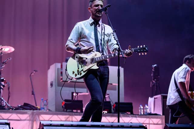 Frank Turner performing at Cropredy Convention in 2019. Photo by David Jackson