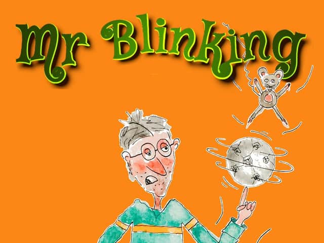 'Mr Blinking' a new book written and illustrated by Kineton author, Charley King