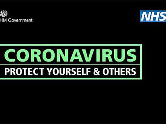 NHS Public Health poster for Coronavirus