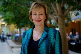 South Northants MP Andrea Leadsom who has welcomed Northants County Council's decision to fund meal vouchers for eligible children during the half term
