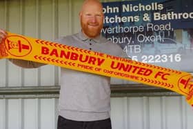 Banbury United FC manager Andy Whing