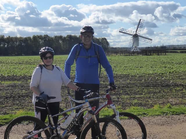 Gill and David joined Miles on this Pub Pedals adventure.
