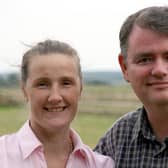 Nicola and Nick Laister of Fairytale Farm, near Chipping Norton