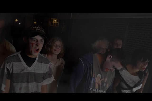 Banbury Zombie Apocalypse, a short film, which features a local town centre business was recently released (photo from Flashbuzz productions)