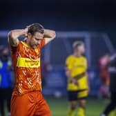 There was disappointment for Banbury United last weekend as their fine run in the Emirates FA Cup was ended. Pictured by Kirsty Edmonds