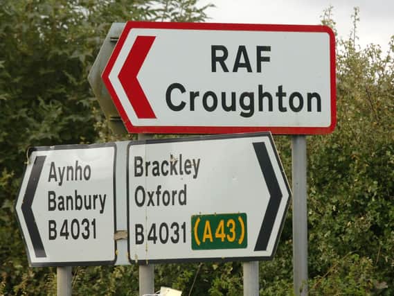 RAF Croughton is used as a listening post by the United States Air Force