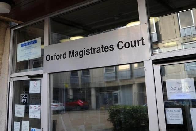 Oxford Magistrates' Court where cases involving Banbury area offences are heard