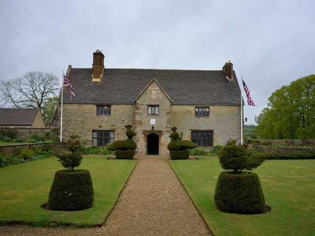 Sulgrave Manor, ancestral home of George Washington, independent USA's first president