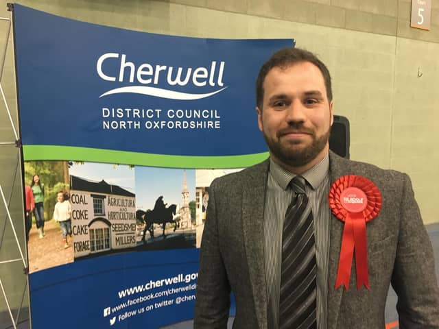 Cllr Sean Woodcock, Labour Leader on Cherwell District Council and Banbury constituency parliamentary candidate in 2015
