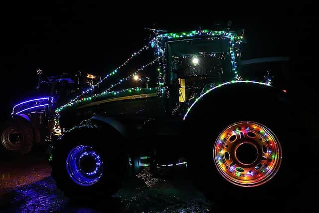 Local farmers will be getting their machines decorated brightly for the Tractor Run