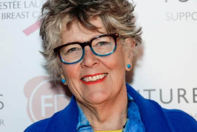 Great British Bake Off judge Prue Leith who lives in Chipping Norton. Picture by Getty