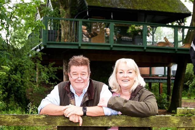 Owners Steve Taylor and Jo Carroll Smaller, co-owners of Winchcombe Farm. Photo supplied
