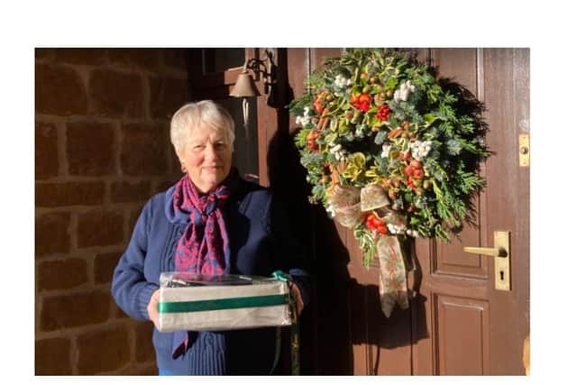 The winner of the Bourtons’ Big Wreath Off was Rosemary Cannon.