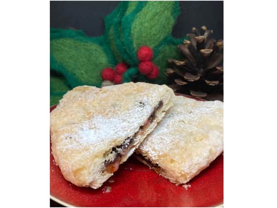 Have you tried a Banbury Cake? They're a nice local alternative to mince pies available at several town centre businesses.