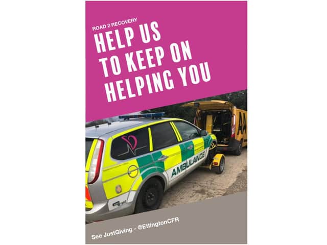 South Warwickshire charity, Ettington Community First Responders, has launched a fundraising campaign to help buy a new vehicle.