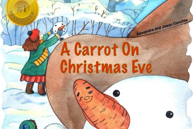 Best-selling Christmas book A Carrot on Christmas Eve by Alexandra and Jason Conchie