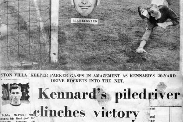 Mick Kennard helped produce newspapers but hit the headlines himself
