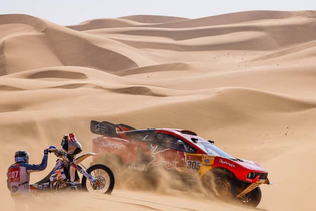 Prodrive action from day three of the Dakar Rally 2021