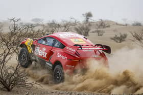 The terrain and the desert conditions in Saudi Arabia are providing some exciting competition