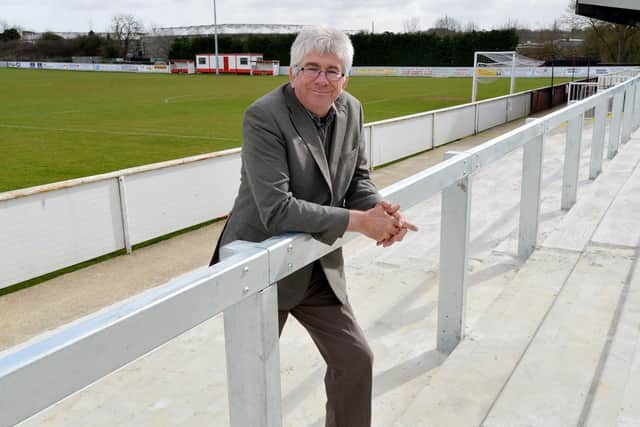 Brackley Town chairman Francis Oliver