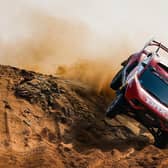 The latest Prodrive picture from the second day of the marathon stage of the Dakar Rally 2021