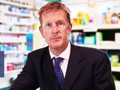 Stuart Gale, managing director at Frosts Pharmacy Ltd., which has a branch based in the Hardwick Estate, Banbury. (photo from Frosts Pharmacy Ltd. and Oxford Online Pharmacy website)