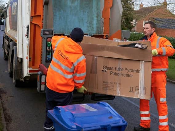 Cherwell residents praised following record breaking recycling effort over holiday period (Image from Cherwell District Council)