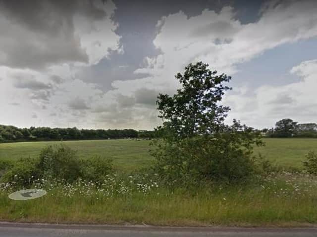 The 30 acre site on the east side of the M40 is to be developed into an industrial and warehouse site. Picture by Google
