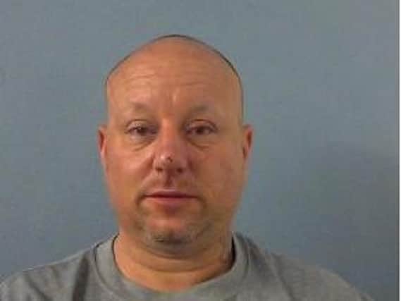 Paul Boss who has been sent to prison for an assault in which he bit off part of a man's ear