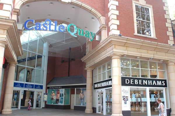 Debenhams is in the final stages of a closing down sale and will vacate their Castle Quay store this spring