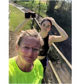 Tracey Wilson and her daughter, Phoebe, completed the 31 miles in 31 days running challenge to help the Pancreatic Cancer UK charity