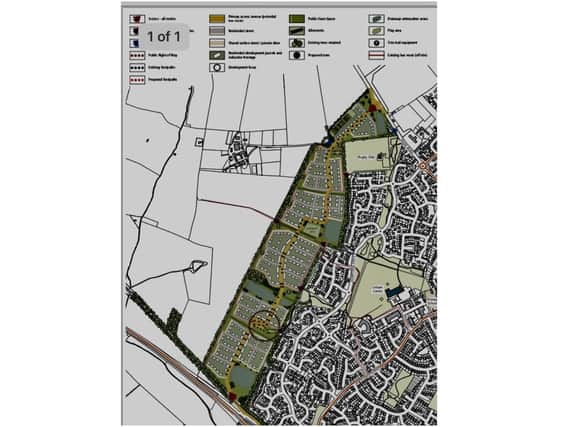 Land west of Brackley illustrative plan