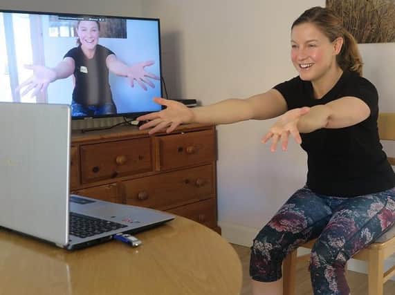 Banbury residents get dancing at home - Caroline Moss from Dance Creative