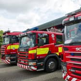 Fire appliances from Northamptonshire Fire and Rescue Service (Images from Northants Fire & Rescue Service)