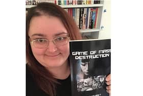 For Banbury resident,Chloe Gilholy, publishes her 10th book 'Game of Mass Destruction.'
