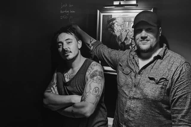Key-workers Jode Gannon and Matty Cartwright who formed the Jode Gannon band are set to release their debut single on Monday March 22