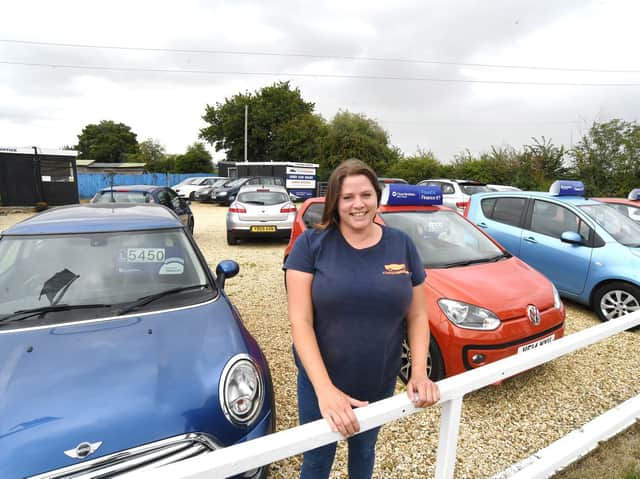 Rachel Foakes, who runs independent car dealership Foakeswagons in Warmington near Banbury, has found the last 12 months to be a ‘rocky road’, although she remains optimistic.