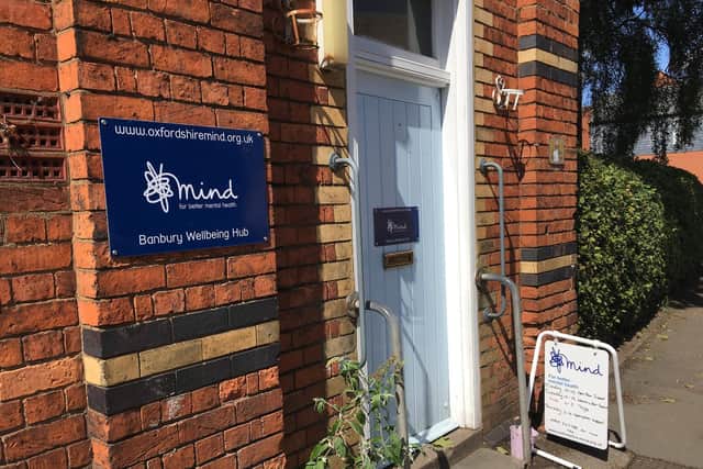 The Banbury Safe Haven is located at The Banbury Wellbeing Hub, Britannia Road, Banbury (Image from Oxfordshire Mind)