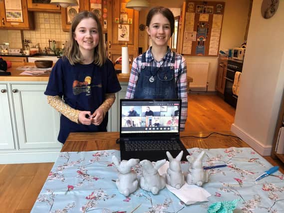 Sibford School recently hosted a wellness day with a range of activities for pupils and their families from cooking to iPad art, to bird watching. (Photo from Sibford School)